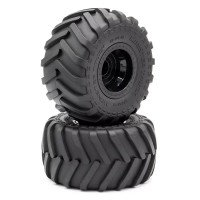 Roues Hobbytech Monster 1/10 6'' 141-7 hex 12mm