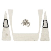 Tôles antidérapantes capot avec grille d'aération pour TRX-4