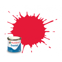 Peinture Humbrol Enamel 238 Rouge vif brillant 14ml 