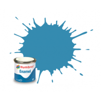 Peinture Humbrol Enamel 048 Bleu méditérranée brillant 14ml 