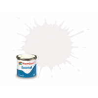 Peinture Humbrol Enamel 130 Blanc satiné 14ml 