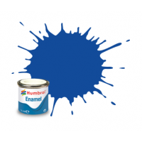 Peinture Humbrol Enamel 222 Bleu nuit métallique 14ml 