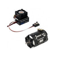 Hobbywing Combo XERUN XR10 Justock G2.1 25T 1550 Kv Crawler 1/10-12e