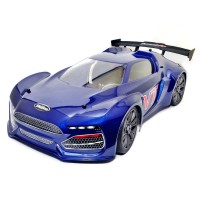 Hobao Hyper VTE On-Road Brushless 1/8 150A 6s Bleu - Prêt à rouler SUR-COMMANDE