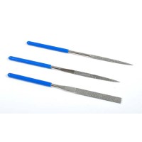 Jeu de 3 limes diamant 100mm Italeri