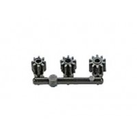 Jeu de 3 pignon moteur plastique axe 2mm Ikarus ECO Piccolo