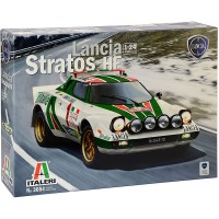 1/24e Italeri Lancia Stratos HF (Version Rallye Monte Carlo 1977)