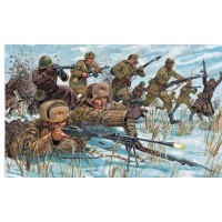 1/72e Italeri Infanterie Russe tenue hivernale