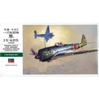 1/48e Hasegawa Nakajima Ki-43-Ii Late Version Hayabusa (Oscar) JT82