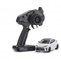 Kyosho Mini-Z MR-04 RWD Toyota Yaris Gr Blanche (N-HM/KT531P) Gyro & LED SUR-COMMANDE