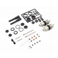 Ensemble d'amortisseurs avant Big Bore renforcé traité 50mm Kyosho Inferno MP10/11