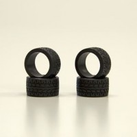 Pneus Kyosho Mini-Z Radial 30 Shore (4) Larges