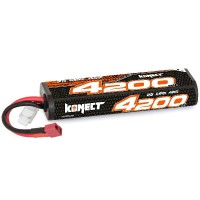 Accu LiPo Konect 4200mah 7.4V 40C 2S1P 31Wh (Stick Pack Dean)