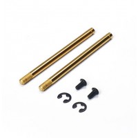 Axe d'amortisseur 3x49mm arrière traité Titane Koswork (2) Optima Series