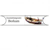 Krick Accastillage complet pour Borkum 1/12e SUR-COMMANDE