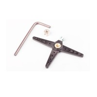 Palonnier de gouvernail pour axe de 3 ou 4 Ø ROmarin