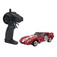 Kyosho First Mini-Z 1:28 Shelby Cobra Daytona rouge