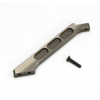 Renfort de chassis aluminium avant Gunmétal - INFERNO MP9