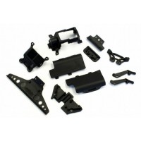 Pare choc avant large + Support batteries - MINI-Z BUGGY