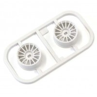 Jantes blanches larges déport 1 - MINI-Z AWD / MA020