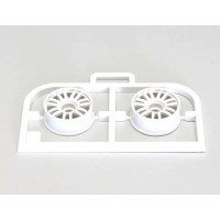 Jantes Kyosho Mini-Z MR03 Etroites-Deport 0 (2) Blanches