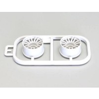 Jantes Kyosho Mini-Z MR03 Larges-Deport 2.0 (2) Blanches