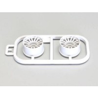 Jantes Kyosho Mini-Z MR03 Larges-Deport 3.0 (2) Blanches