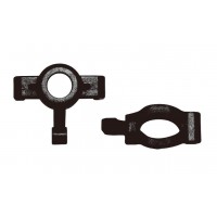 Porte-moyeux avant D/G et moyeux de direction Absima 1/18e