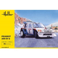 1/24e Heller Peugeot 205 EV 2