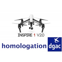 ∆ DJI INSPIRE 1 V2.0 + homologué DGAC S1 et S2