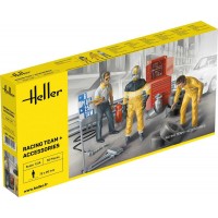 1/24e Heller Racing Team + accessoires