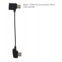 Câble RC (Connecteur Micro USB inversé) DJI Mavic 1/2/Air
