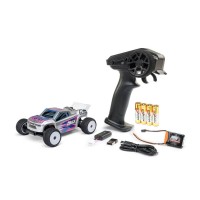 1/28e Losi Micro-T 2S 2WD Stadium Truck Argent RTR