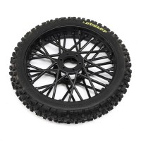 Roue avant Dunlop MX53 jante noir : Promoto-MX