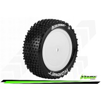 Roues Louise RC E-HORNET Soft Jantes 2.2 blanche - Hexagone 12mm - 4WD avant buggy 1/10