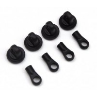 Bouchons d'amortisseur (8pcs) - LRP S10