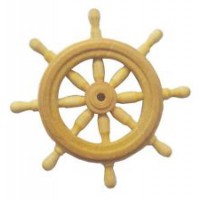 Roue de barre en bois diamètre 30mm pièce