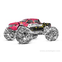 Carrosserie Rose/Noir QUANTUM MT FLUX/RTR