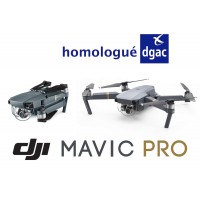 ∆ DJI Mavic Pro Homologué DGAC S1, S2 et S3