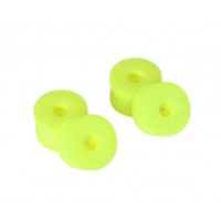 Jantes Mini-Z Buggy (4) - Type MP9 (Jaune)