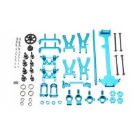 Kit d'option complet alu bleu - Mini MHD 1/18e