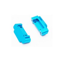 Pare chocs avant/arrière alu bleu - Mini MHD 1/18e