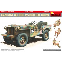 1/35e MiniArt BANTAM 40 BRC avec équipage anglais "Edition spéciale"