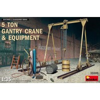 1/35e MiniArt Treuil 5 tonnes et équipement de garage