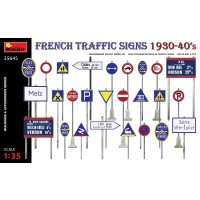 1/35e MiniArt Set de panneaux de signalisation 1930/40
