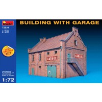 1/72e MiniArt Bâtiment avec garage