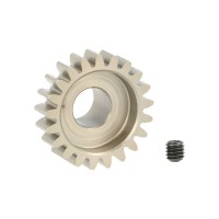 Pignon moteur Acier - Module 1 - 21 dents - axe 8mm