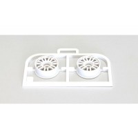 Jantes Kyosho Mini-Z MR03 Larges-Deport 0 (2) Blanches