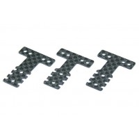 Platine de suspension Carbone (T) Mini-Z MR03 MM-LM (3)