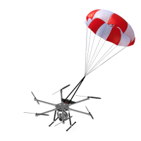 Parachute de secours 12,0m2 Set 1 (69J 12kg Multirotor)